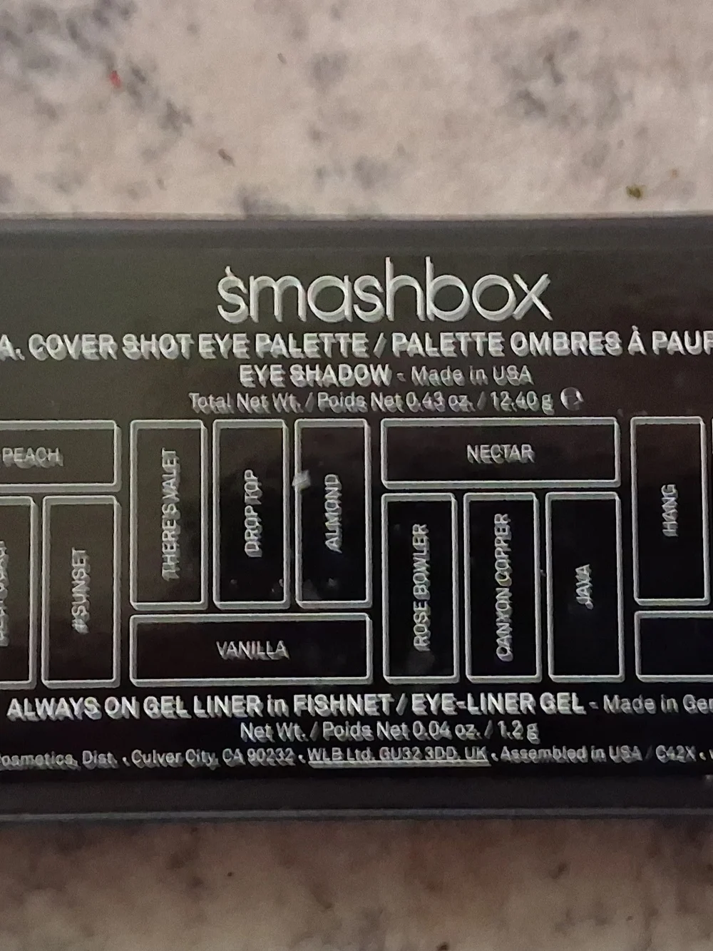 Smashbox LA Cover Shot Eyeshadow Palette NWOT